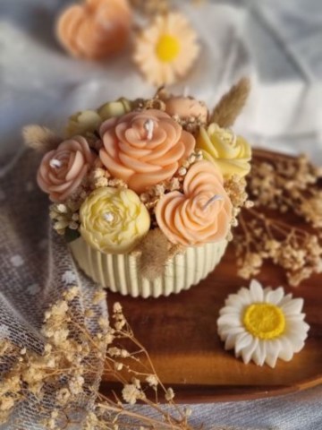 Bouquet Bougies Éclat Printanier