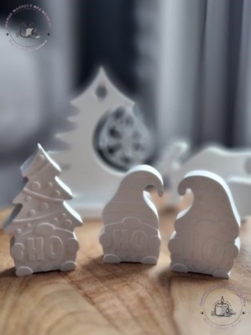 Sapin Gnomes en Céramique