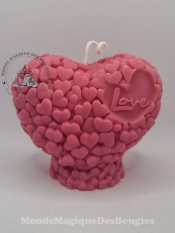Bougies coeurs