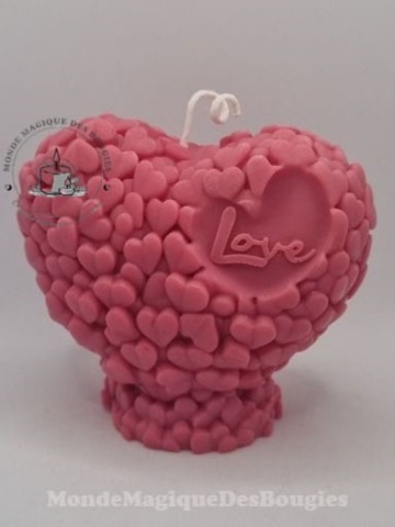 Bougies coeurs