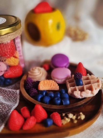 fondant bougie pot gourmand