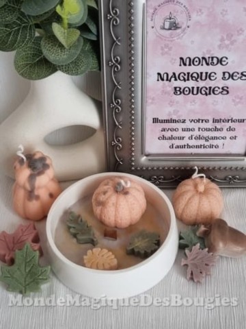 Bougies Coulées Parfumées Contenant Céramique