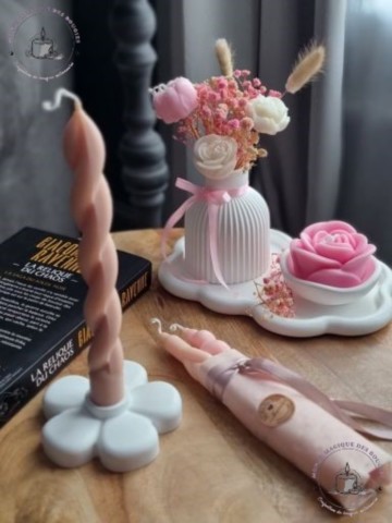 Bougies Longues Bougeoirs Céramiques