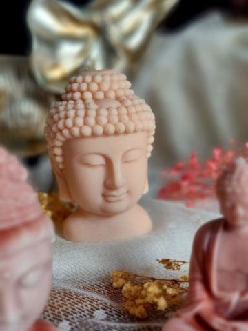 Bougie bouddha