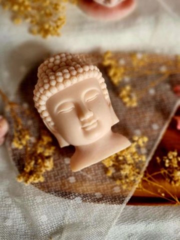 Bougie bouddha