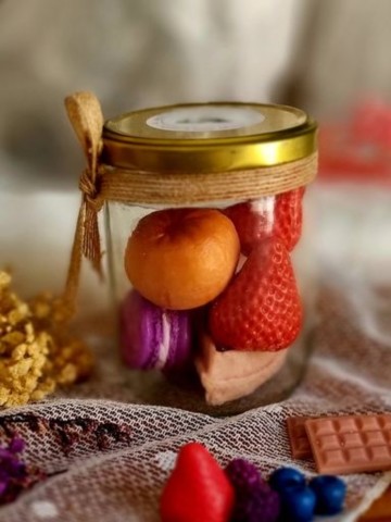 fondant bougie pot gourmand