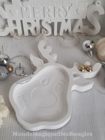 Plateau Renne En Céramique